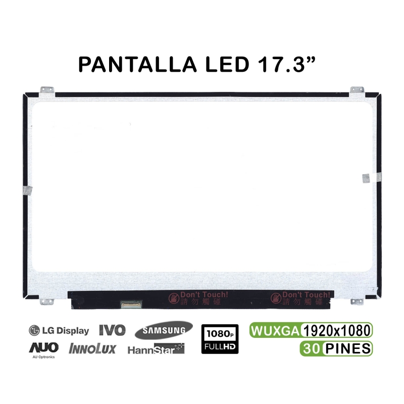 Schermo LED per laptop HP 17-BS007NS da 17,3" | B173HAN01.1 HW0A