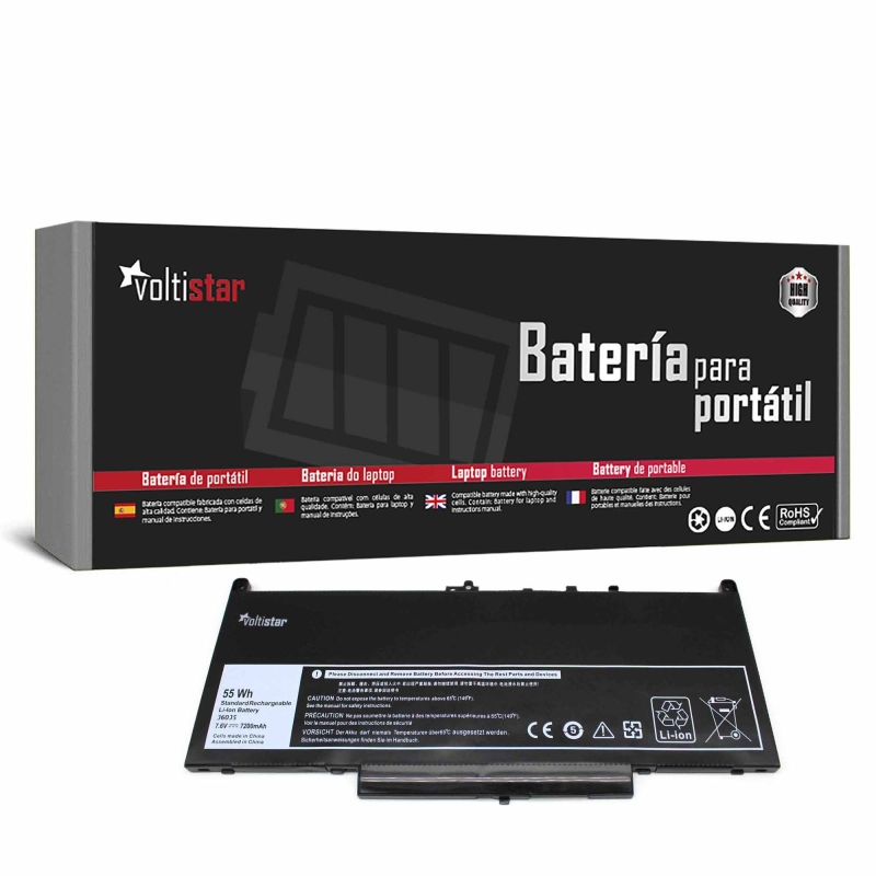 Batteria per laptop Dell Latitude E7270 | J60J5