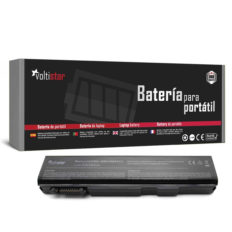 Batteria Toshiba PA3787U-1BRS, batteria per laptop Toshiba PABAS222