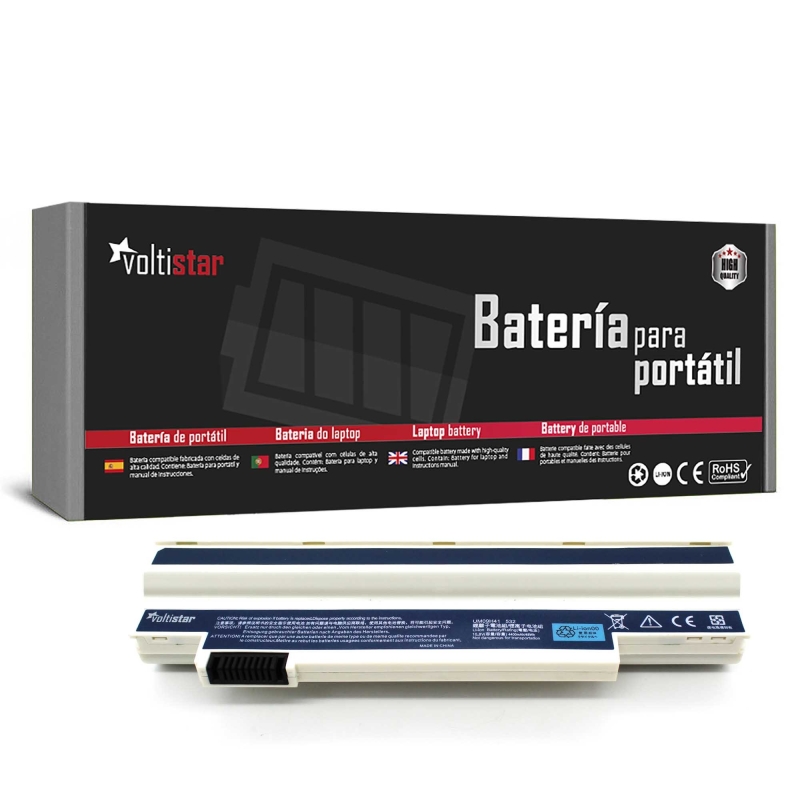 BATERÍA PARA PORTÁTIL ACER ASPIRE ONE 532H 533 UM09H31 UM09G31 532H 533 AO533 AO532h