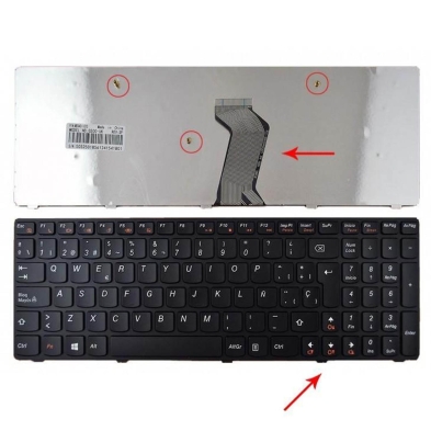 Tastiera per laptop Lenovo G500, tastiera Lenovo G505, 25211053