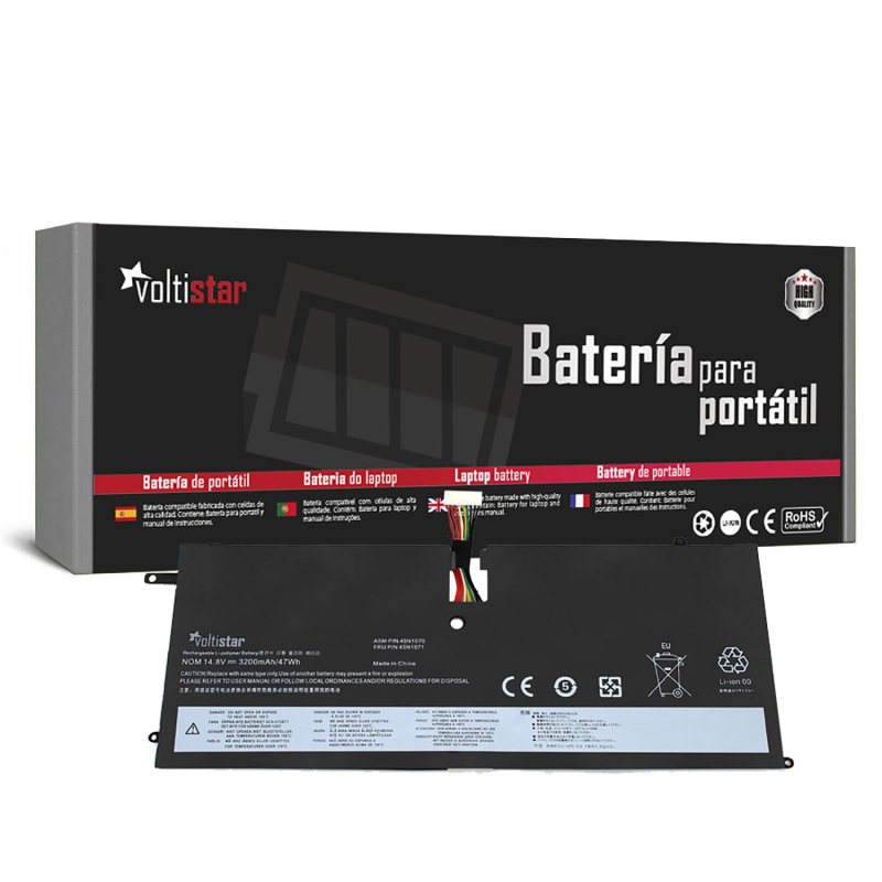 Batteria per laptop Lenovo ThinkPad X1 Carbon (3444) | 45N1070 - 45N1071