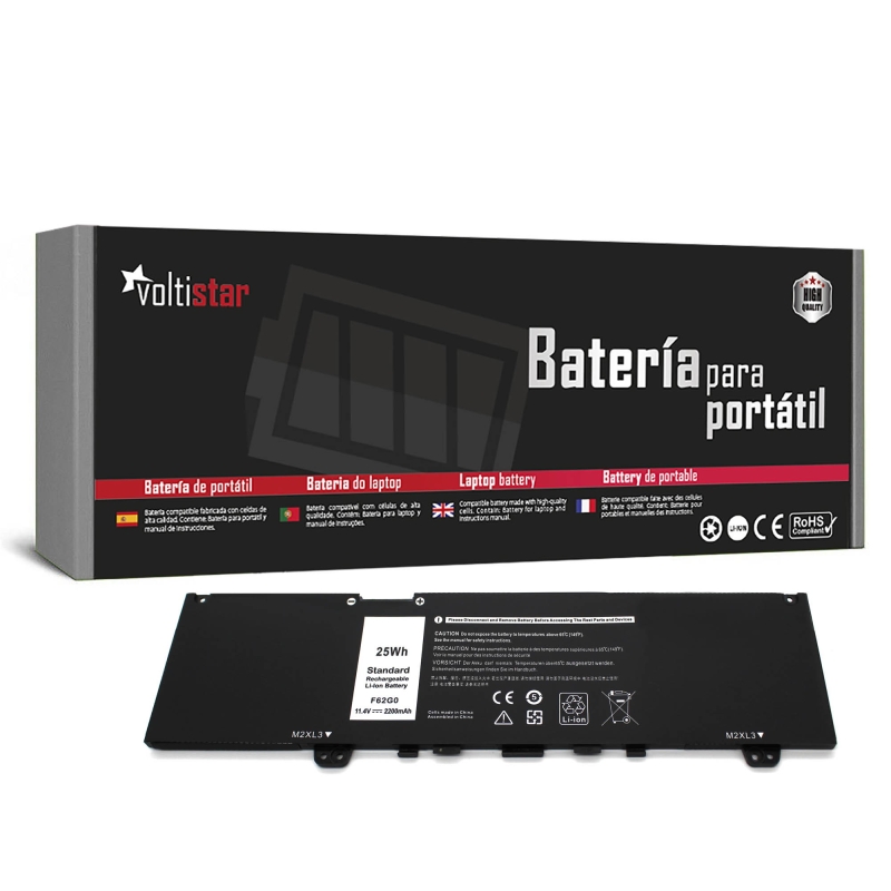 BATERÍA PARA PORTÁTIL DELL INSPIRON 13 7373 7370 7380 7386 5370 VOSTRO 5370 F62G0 39DY5