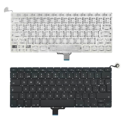 TECLADO PARA APPLE TECLADO PARA PORTÁTIL APPLE MACBOOK PRO 13" A1278 MB467 MB467 MC374PRO UNICUERPO A1278 MB 467