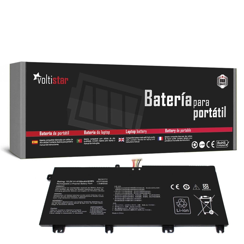 BATERIA PARA PORTÁTIL ASUS ROG STRIX GL503 GL703V GL503VD FX705 ZX63 ZX73 B41N1711
