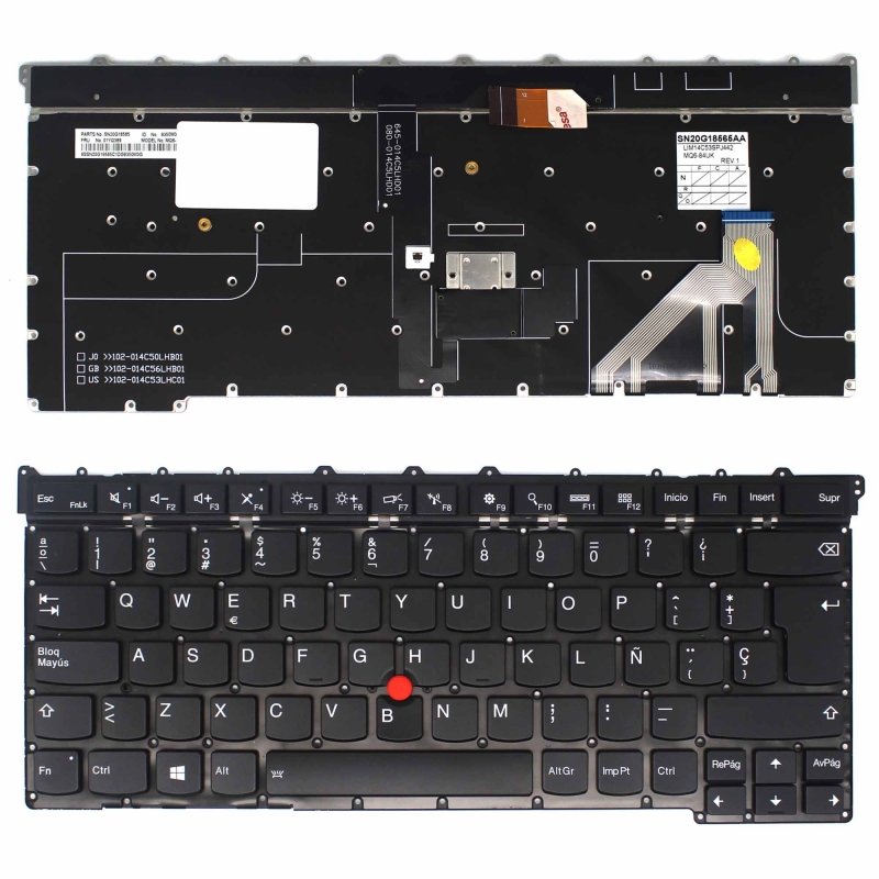 Tastiera per laptop Lenovo ThinkPad X1 Carbon 3Gen | SG-6470-2EA