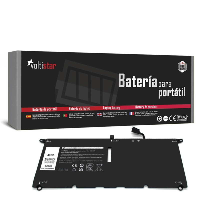 BATTERIA DEL COMPUTER PORTATILE PER DELL XPS 13 9370 9380 INSPIRON 13 5390 7390 7391 G8VCF DXGH8 H754V