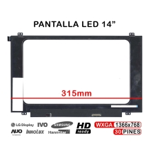 Acquista lo schermo LED portatile da 14" NT140WHM-N44 315mm