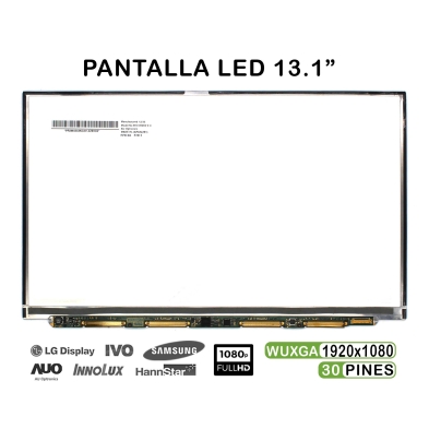 Acquista Schermo LED portatile da 13,1" B131HW02 V.0 FHD 30 Pin