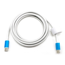 Cable USB-C con carga rápida 87W 1.80m Blanco