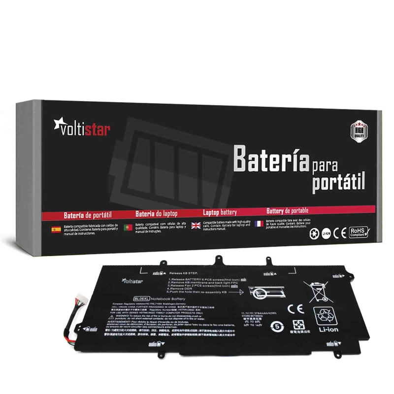 Batteria per laptop HP EliteBook Folio 1040 G1 | BL06XL