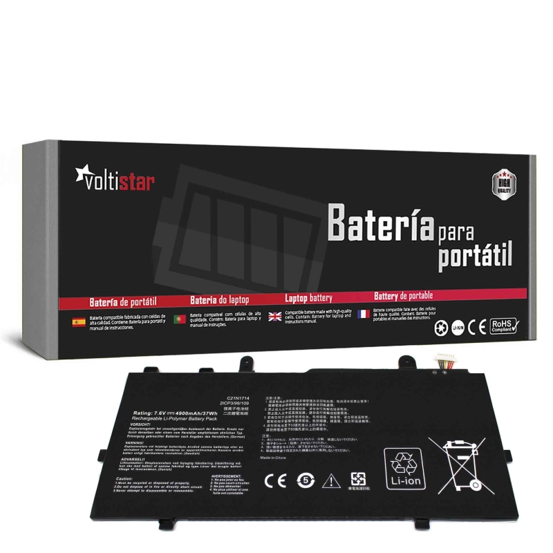 Batteria per laptop Asus VivoBook Flip TP401N | C21N1714