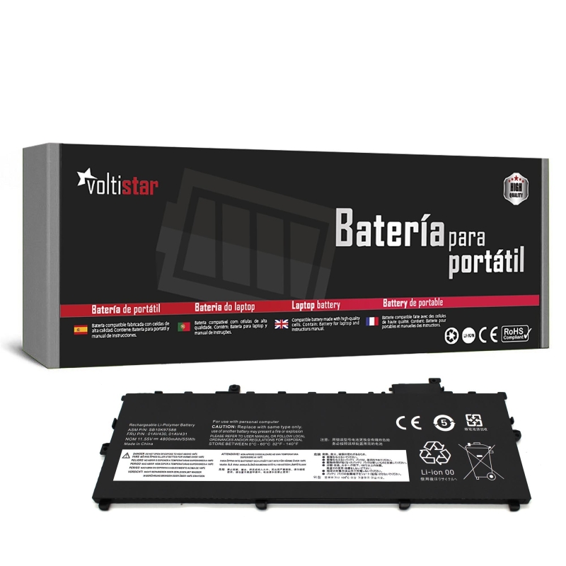 Batteria per laptop Lenovo Thinkpad X1 Carbon 5th 2017