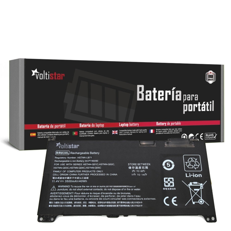 Batteria per laptop HP | RR03XL - RRO3 - RRO3XL - RR03048XL-PR