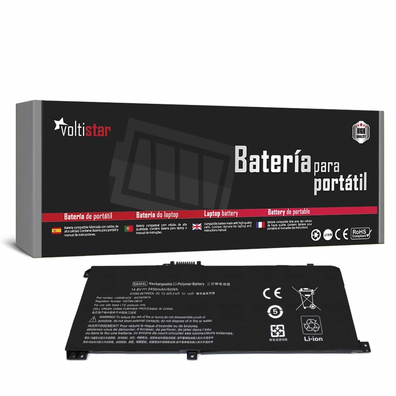 Batteria per laptop HP Envy x360 15-DR | SA04XL-HSTNN-OB1G-L43248-AC2