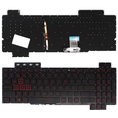 TECLADO BACKLIT PARA PORTATIL ASUS TUF GAMING FX504 FX504GD FX504GE FX504GM SERIES