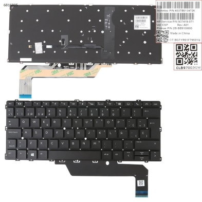Tastiera retroilluminata per laptop HP Elitebook x360 serie 1030 G2