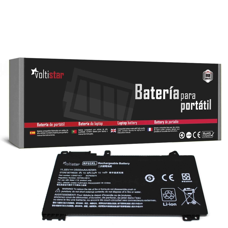 BATERÍA PARA PORTÁTIL HP PROBOOK 455 G7 450 G7 RF03XL RF03045XL L84354-005