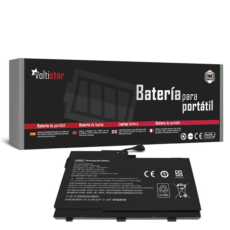 Batteria per laptop HP ZBook 17 G3 | 808397-421 - 808451-001 - AI06XL