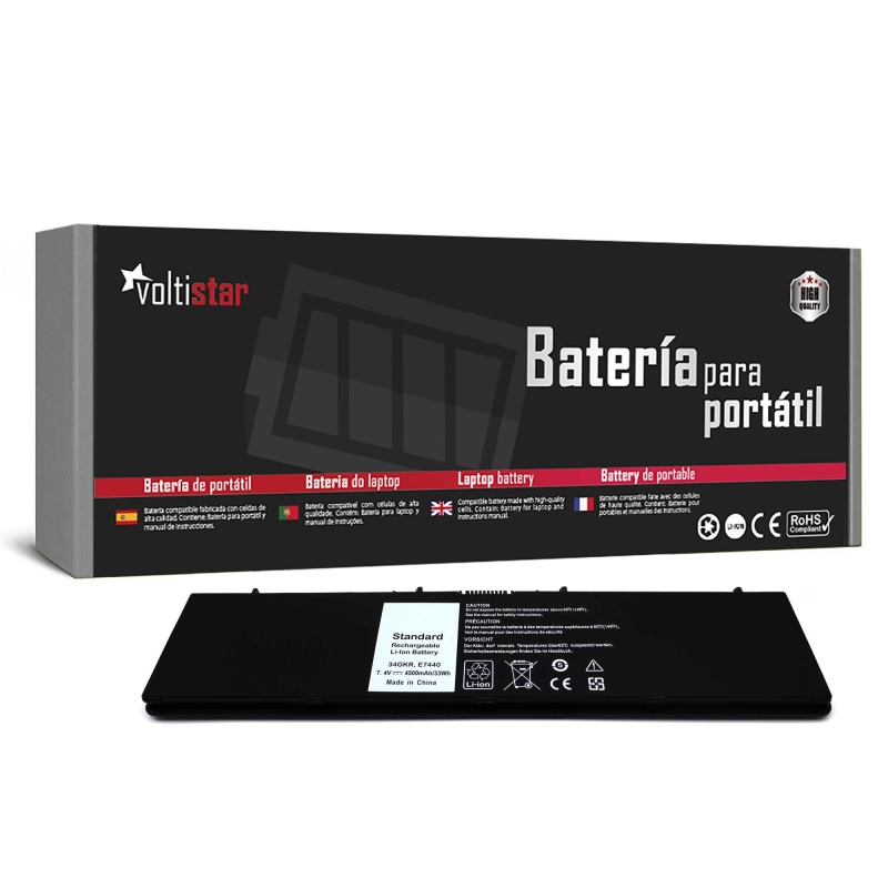 Batteria per laptop Dell Latituno E7440 | 451-BBFT - 451-BBFV