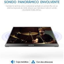 MONITOR PORTÁTIL ARZOPA S1 TABLE DE 15.6" 1080 FHD IPS CON HDMI USB-C PARA PC MAC PS5 NINTENDO SWITCH