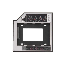 Supporto per custodia per disco rigido Caddy CD DVD 2.5 2° 12,7 mm universale