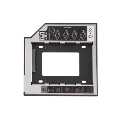 Supporto per custodia per disco rigido Caddy CD DVD 2.5 2° 12,7 mm universale