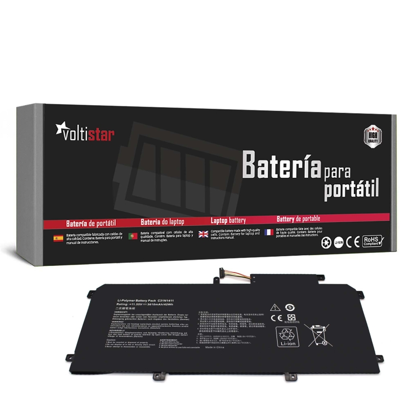 Batteria per portatile Asus ZenBook UX305 - Asus ZenBook UX305L | C31N1411