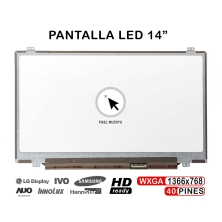 PANTALLA LED DE 14" PARA PORTÁTIL LP140WH8-TPE1 LTN140AT08-S02 LTN140AT28-D01