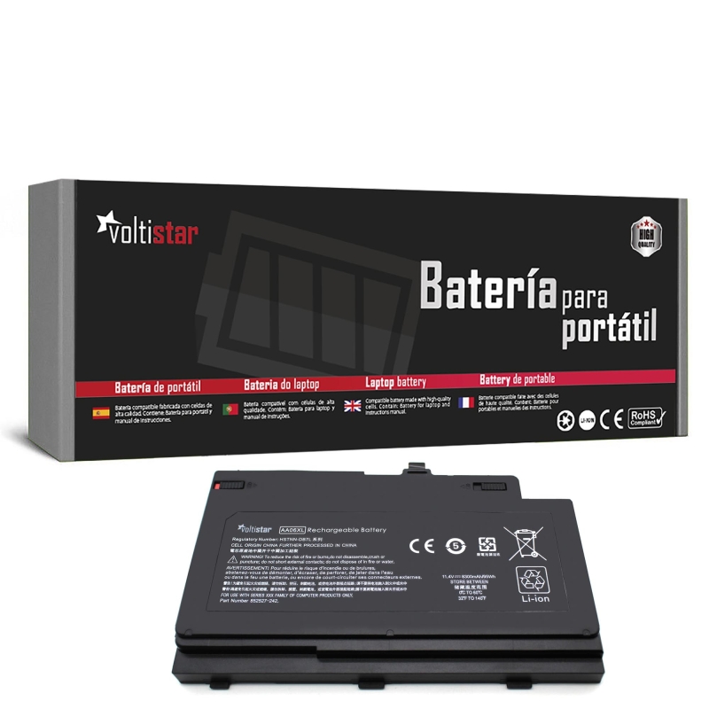 Acquista Batteria per laptop HP ZBook 17 G4 | AA06XL-HSTNN-DB7L