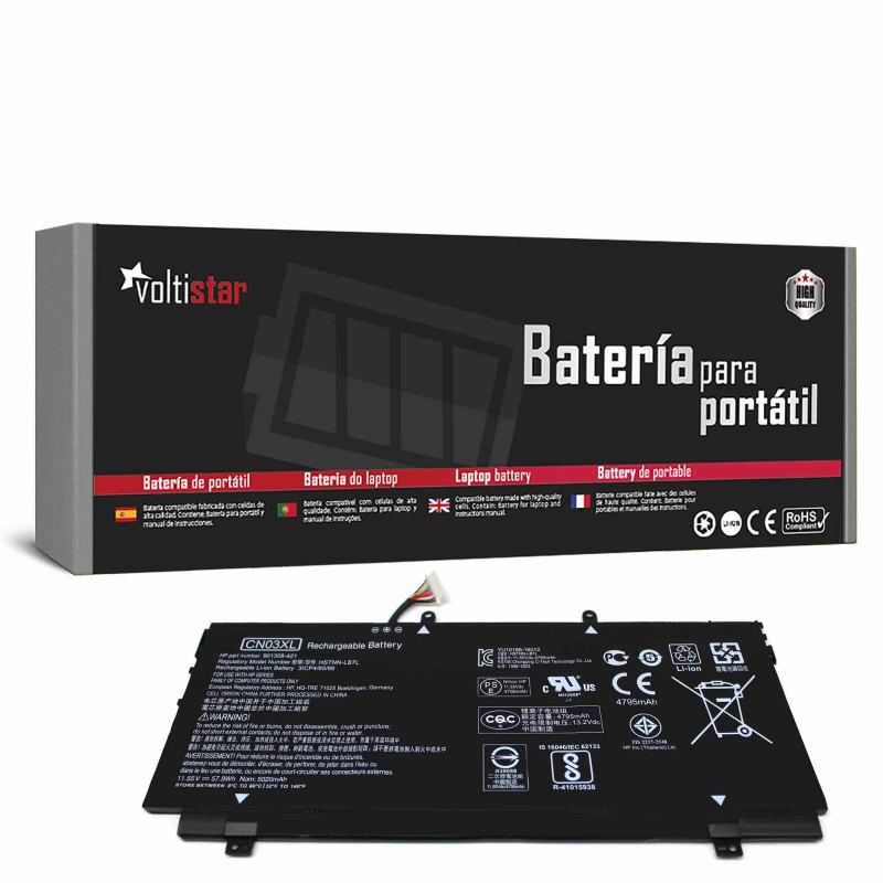 Acquista la batteria per laptop HP Envy 13-AB | HSTNN-LB7L-CN03XL