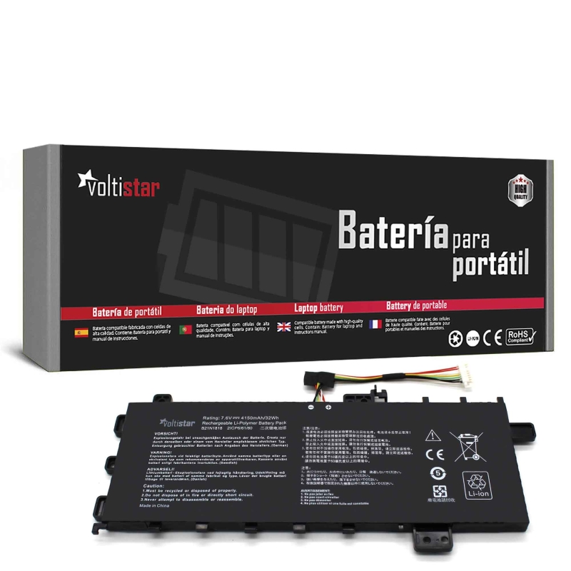 Batteria per portatile Asus VivoBook F412DA | B21N18187,6 V