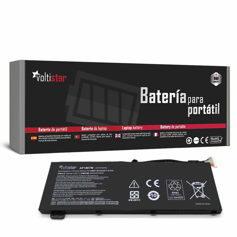 Batteria per portatile Acer Nitro 5 AN515-54 | AP18E7M