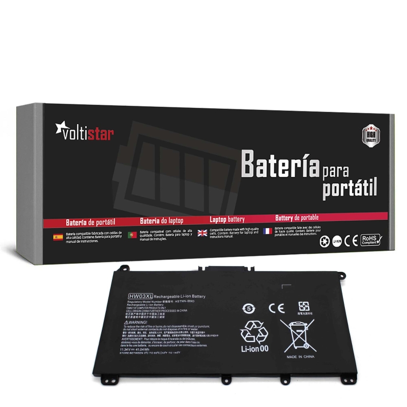 Batteria per laptop HP HW03XL - L96887-1D1 - L96887-421 11,55 V