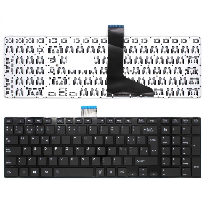 TECLADO PARA PORTATIL TOSHIBA SATELLITE C70-A C75-A PRETO