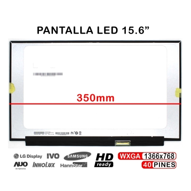 Schermo LED per laptop da 15,6" B156XTK02.0