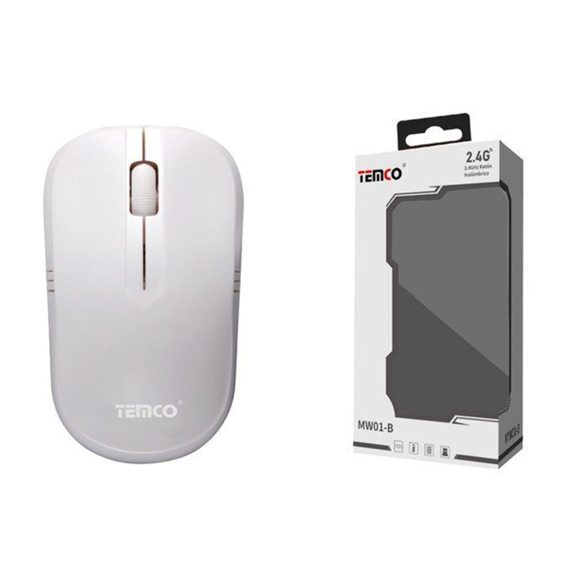 Mouse wireless 2.4G 1600 DPI | Bianco