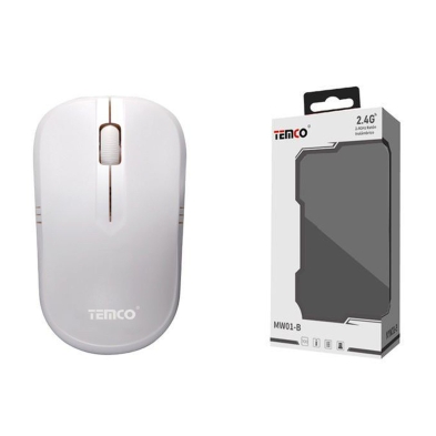Mouse wireless 2.4G 1600 DPI | Bianco