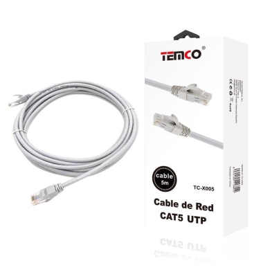 CABLE INTERNET CAT5E UTP RJ-45 5 METROS