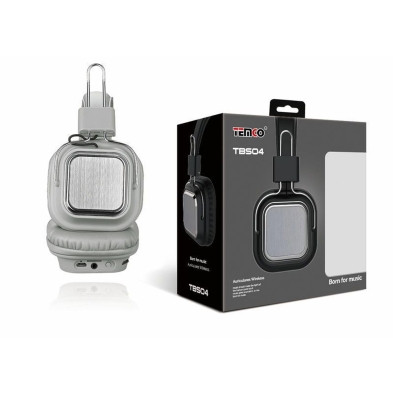 AUSCULTADORES SEM FIO BLUETOOTH PRATA