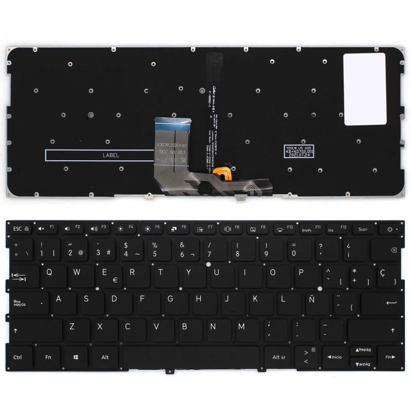 TECLADO PARA PORTÁTIL XIAOMI MI AIR 13.3" MK10000044839 2B-BAK10XM14 ESPAÑOL