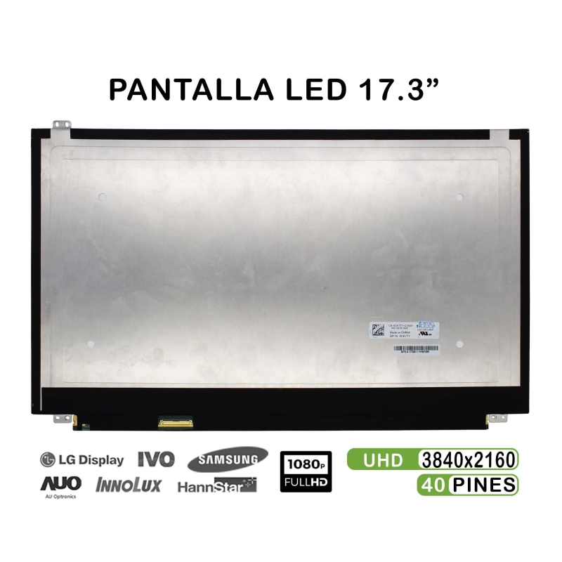Pantalla de LED 17.3" portátil LQ173D1JW31 Reacondicionada