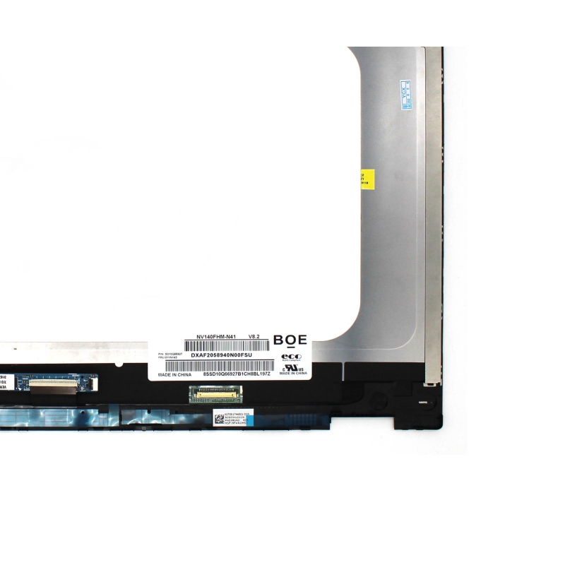 PANTALLA LED TÁCTIL COMPLETA DE 14" PARA PORTÁTIL HP PAVILION X360 14-DW 14-DWXXX SERIES CON MARCO