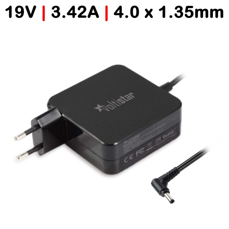 CARGADOR PARA PORTÁTIL ASUS F553 K540 K556 R515 19V 3.42A 65W PARED