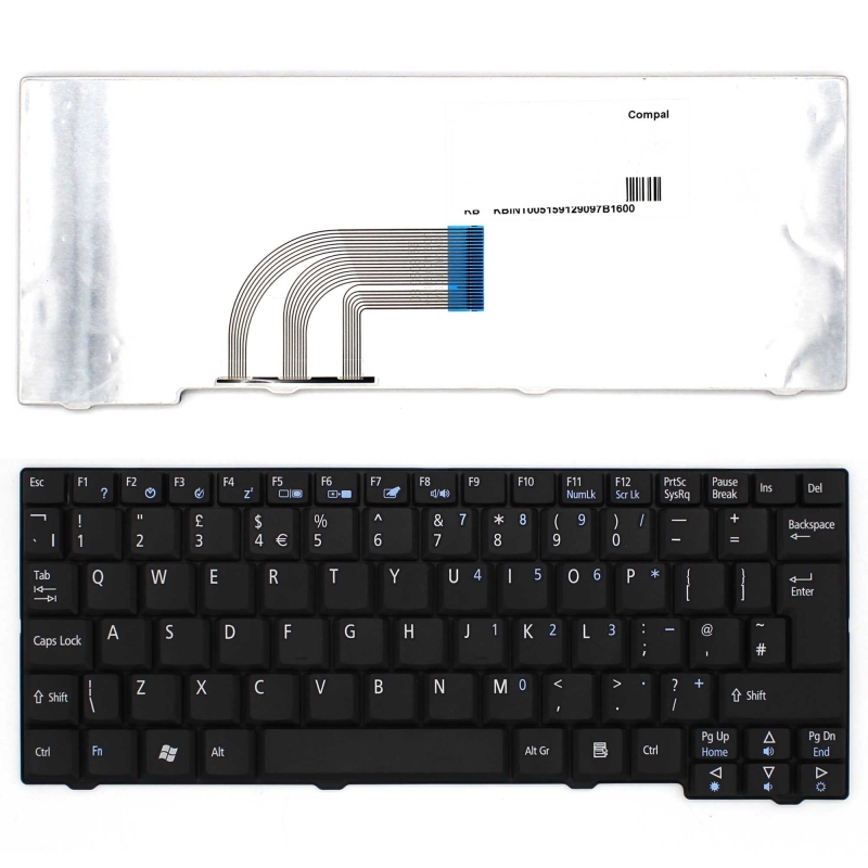 Tastiera Acer Aspire One Kav60, D250, D150, Packard Bell