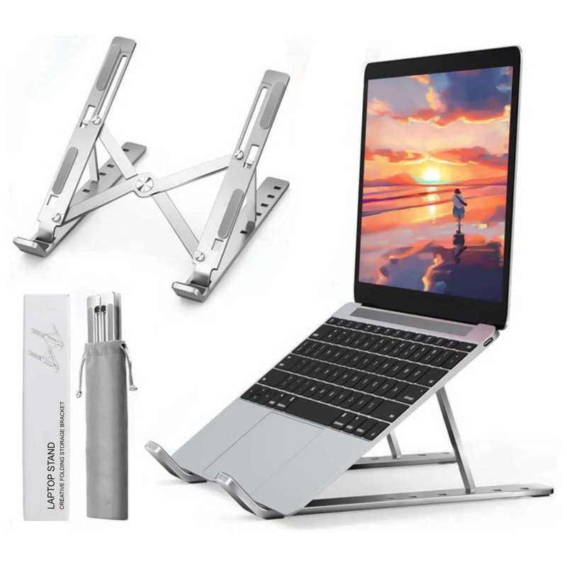 Acquista Supporto per laptop in alluminio con 6 livelli di regolazione