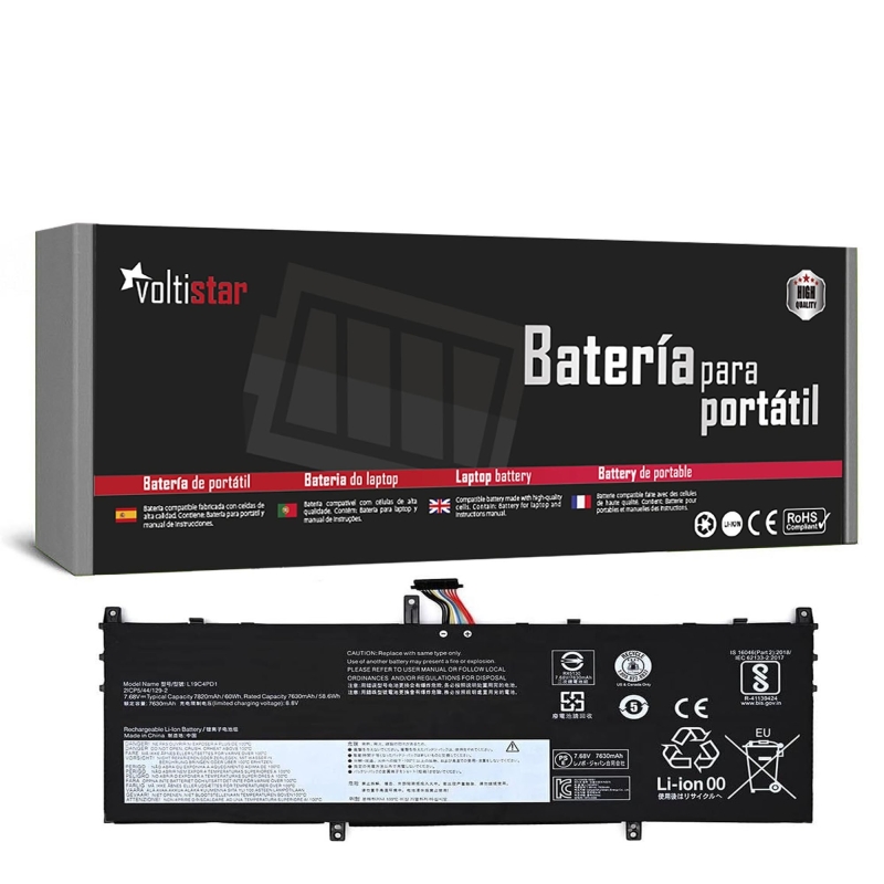 Acquista Batteria per laptop Lenovo Yoga C640 13 | L19C4PD1 - L19M4PD1