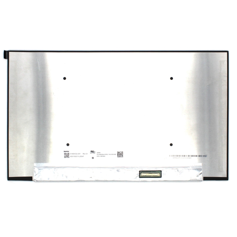 PANTALLA LED DE 14" PARA PORTÁTIL N140HCQ-G51 REV.C1