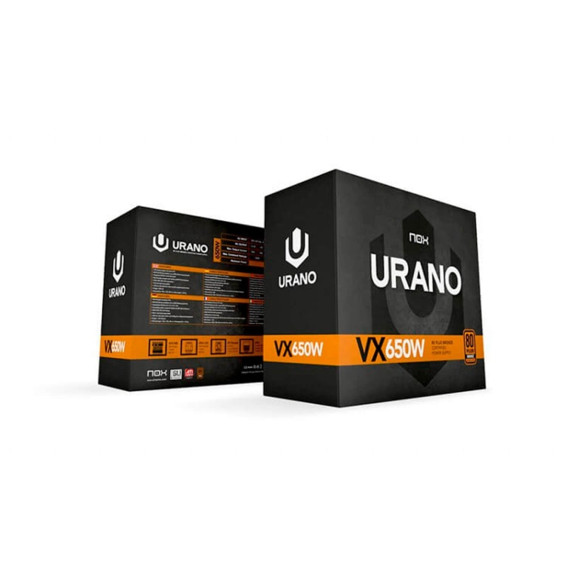 Nox Urano VX 650W 80+ Bronze 120MM PWM