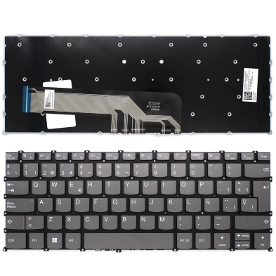 TECLADO PARA PORTÁTIL LENOVO FLEX 5-14IIL05 5-14ITL05 5-14ALC05 5-14ARE05
